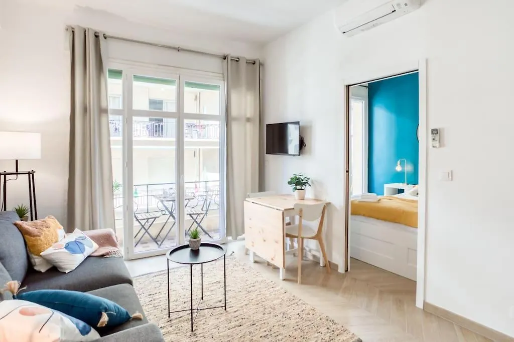 #10 2Pieces Fricero 3Min To The Beach/Balcon & Ac Nice Apartment